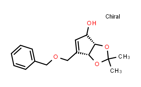 CAS No. 89291-76-9, (3aS,6aR)-6-(Benzyloxymethyl)-2,2-dimethyl-4,6a-dihydro-3aH-cyclopenta[d][1,3]dioxol-4-ol