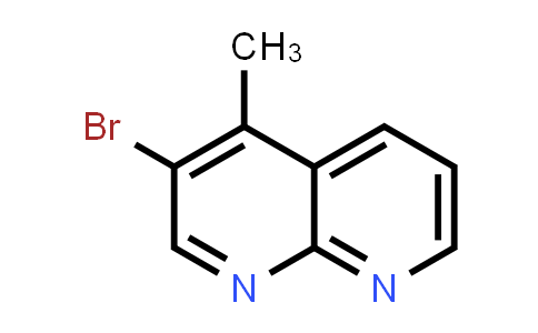CAS No. 893566-54-6, 3-Bromo-4-methyl-1,8-naphthyridine