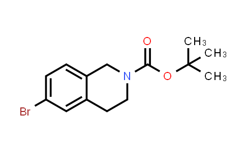 CAS No. 893566-74-0, tert-Butyl 6-bromo-3,4-dihydroisoquinoline-2(1H)-carboxylate