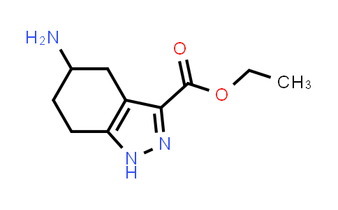 CAS No. 893638-27-2, Ethyl 5-amino-4,5,6,7-tetrahydro-1h-indazole-3-carboxylate