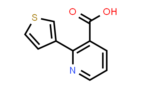CAS No. 893723-60-9, 2-(Thiophen-3-yl)nicotinic acid