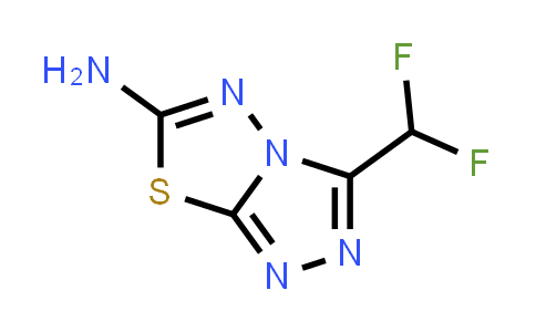 MC578255 | 893746-11-7 | 3-(Difluoromethyl)-[1,2,4]triazolo[3,4-b][1,3,4]thiadiazol-6-amine