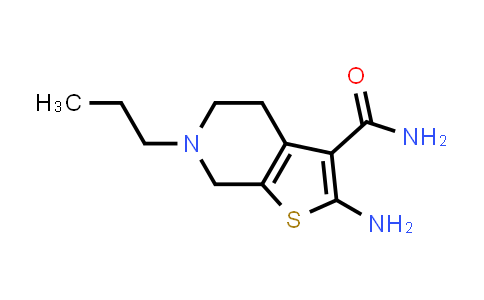 CAS No. 893758-48-0, 2-Amino-6-propyl-4,5,6,7-tetrahydrothieno[2,3-c]pyridine-3-carboxamide
