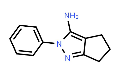 CAS No. 89399-92-8, 2-Phenyl-4H,5H,6H-cyclopenta[c]pyrazol-3-amine