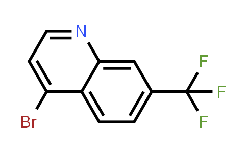 CAS No. 89446-67-3, Quinoline, 4-bromo-7-(trifluoromethyl)-