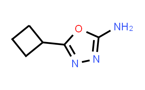CAS No. 89464-84-6, 5-Cyclobutyl-1,3,4-oxadiazol-2-amine
