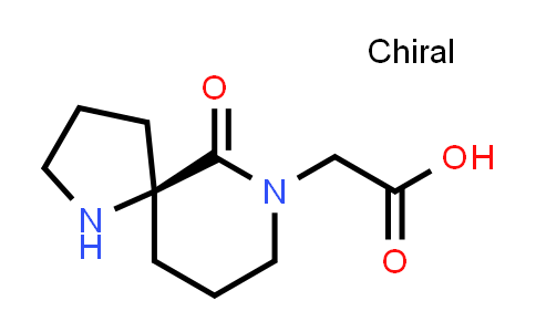 CAS No. 894786-78-8, 1,7-Diazaspiro[4.5]decane-7-acetic acid, 6-oxo-, (5R)-