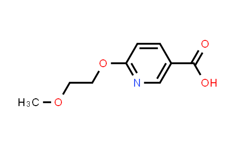 CAS No. 894802-20-1, 6-(2-Methoxyethoxy)nicotinic acid