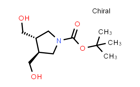 MC578338 | 895245-31-5 | (3S,4S)-tert-Butyl 3,4-bis(hydroxymethyl)pyrrolidine-1-carboxylate