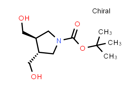 895245-32-6 | (3R,4R)-tert-Butyl 3,4-bis(hydroxymethyl)pyrrolidine-1-carboxylate