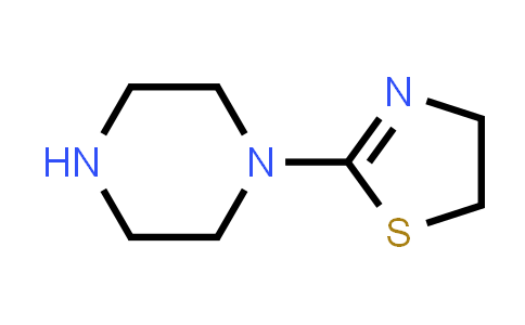 CAS No. 895572-02-8, 2-(Piperazin-1-yl)-4,5-dihydrothiazole