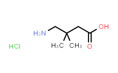 CAS No. 89584-21-4, 4-Amino-3,3-dimethylbutanoic acid hydrochloride