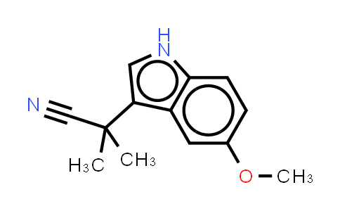 CAS No. 896101-81-8, 1H-Indole-3-acetonitrile, 5-methoxy-a,a-dimethyl-