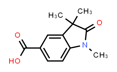 896160-47-7 | 1,3,3-Trimethyl-2-oxo-2,3-dihydro-1H-indole-5-carboxylic acid