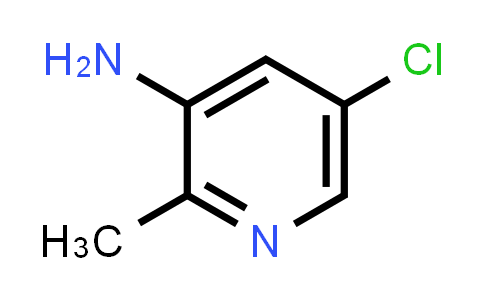 CAS No. 89639-36-1, 3-Amino-5-chloro-2-methylpyridine
