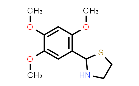 CAS No. 896675-61-9, 2-(2,4,5-Trimethoxyphenyl)-1,3-thiazolidine