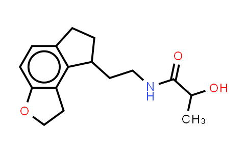 MC578426 | 896736-21-3 | 2-羟基-N-[2-[(8S)-2,6,7,8-四氢-1H-环戊二烯并[e]苯并呋喃-8-基]乙基]丙酰胺