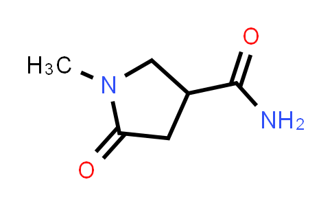 CAS No. 89677-16-7, 1-Methyl-5-oxopyrrolidine-3-carboxamide