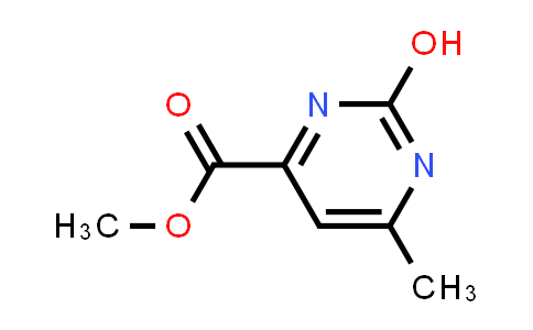 CAS No. 89694-11-1, Methyl 2-hydroxy-6-methylpyrimidine-4-carboxylate