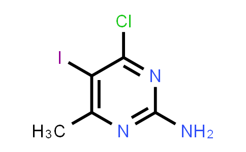 CAS No. 897030-99-8, 4-Chloro-5-iodo-6-methylpyrimidin-2-amine