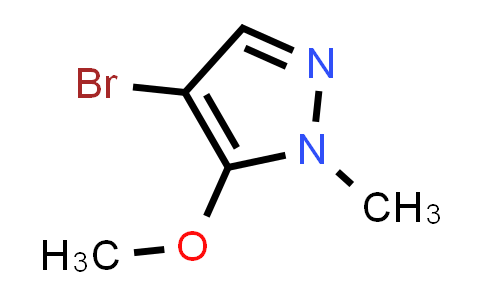 CAS No. 89717-68-0, 4-Bromo-5-methoxy-1-methyl-1H-pyrazole