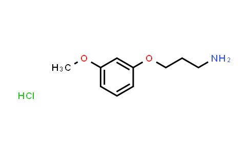 MC578443 | 89718-96-7 | 3-(3-Methoxyphenoxy)propan-1-amine hydrochloride
