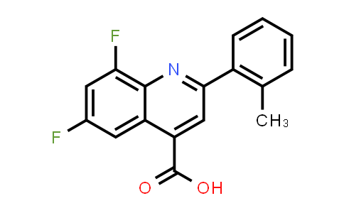 MC578452 | 897553-26-3 | 6,8-Difluoro-2-(o-tolyl)quinoline-4-carboxylic acid
