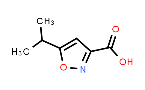 CAS No. 89776-74-9, 5-(Propan-2-yl)-1,2-oxazole-3-carboxylic acid