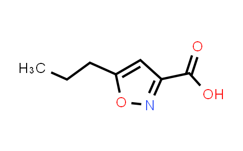 CAS No. 89776-75-0, 5-Propyl-1,2-oxazole-3-carboxylic acid