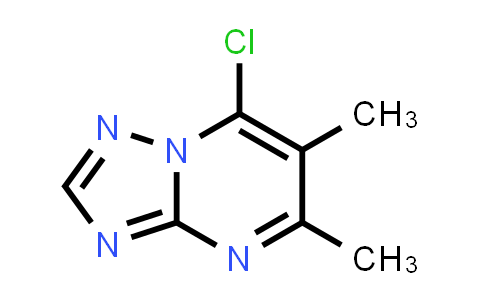 CAS No. 89793-29-3, 7-Chloro-5,6-dimethyl-[1,2,4]triazolo[1,5-a]pyrimidine