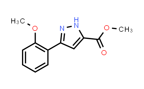 CAS No. 898052-17-0, Methyl 3-(2-methoxyphenyl)-1H-pyrazole-5-carboxylate