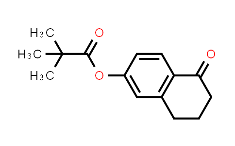 898224-89-0 | 5-Oxo-5,6,7,8-tetrahydronaphthalen-2-yl pivalate