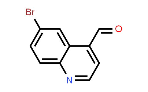 CAS No. 898391-75-8, 6-Bromoquinoline-4-carbaldehyde