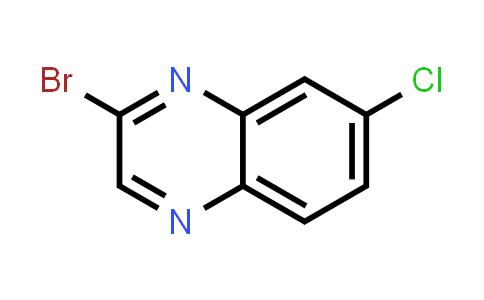 CAS No. 89891-64-5, Quinoxaline, 2-bromo-7-chloro-