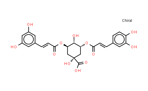 CAS No. 89919-62-0, (-)-3,5-Dicaffeoylquinic acid