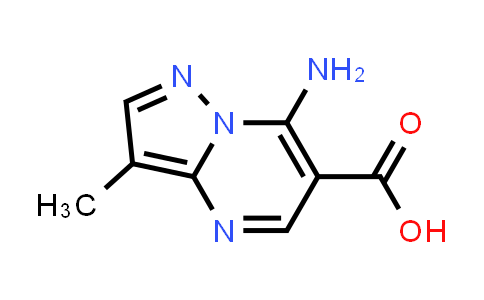 CAS No. 89977-62-8, 7-Amino-3-methylpyrazolo[1,5-a]pyrimidine-6-carboxylic acid