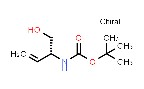 CAS No. 89985-86-4, (R)-tert-Butyl (1-hydroxybut-3-en-2-yl)carbamate