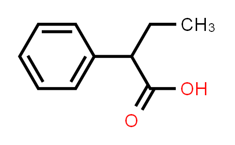 CAS No. 90-27-7, 2-Phenylbutanoic acid