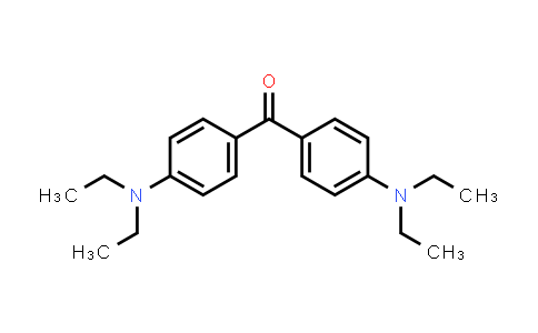 CAS No. 90-93-7, 4,4'-Bis(diethylamino)benzophenone
