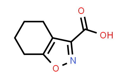 CAS No. 90005-77-9, 4,5,6,7-Tetrahydro-1,2-benzoxazole-3-carboxylic acid