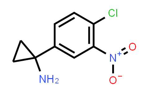 CAS No. 900505-08-0, Cyclopropanamine, 1-(4-chloro-3-nitrophenyl)-