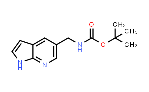 CAS No. 900514-09-2, Carbamic acid, N-(1H-pyrrolo[2,3-b]pyridin-5-ylmethyl)-, 1,1-dimethylethyl ester