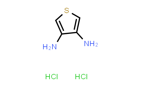 MC578693 | 90069-81-1 | Thiophene-3,4-diamine dihydrochloride