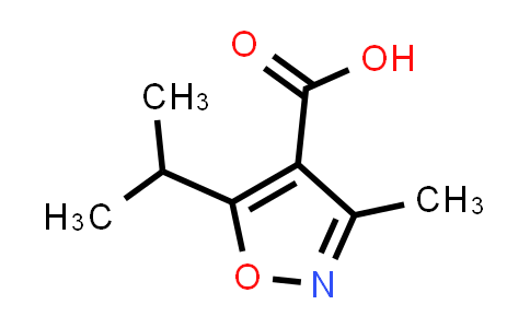 CAS No. 90087-36-8, 5-Isopropyl-3-methylisoxazole-4-carboxylic acid
