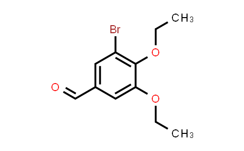 CAS No. 90109-64-1, 3-Bromo-4,5-diethoxybenzaldehyde