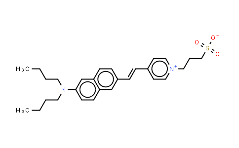 90134-00-2 | 氢氧化4-(2-(6-(二丁基氨基)-2-萘基)乙烯基)-1-(3-硫代丙基)吡啶正离子内盐