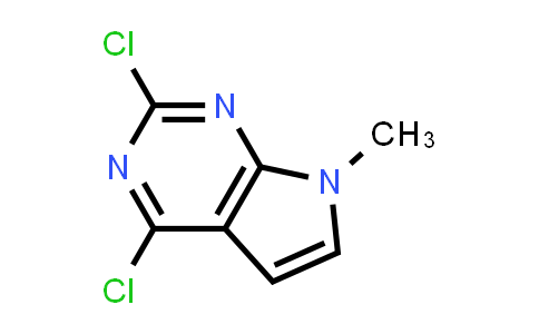 CAS No. 90213-67-5, 2,4-Dichloro-7-methyl-7H-pyrrolo[2,3-d]pyrimidine