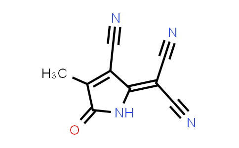 CAS No. 902465-05-8, 2-(3-Cyano-4-methyl-5-oxo-1,5-dihydro-2H-pyrrol-2-ylidene)malononitrile