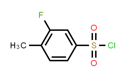 CAS No. 90260-13-2, 3-Fluoro-4-methylbenzene-1-sulfonyl chloride