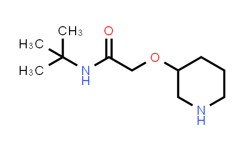 CAS No. 902836-73-1, N-(tert-Butyl)-2-(piperidin-3-yloxy)acetamide